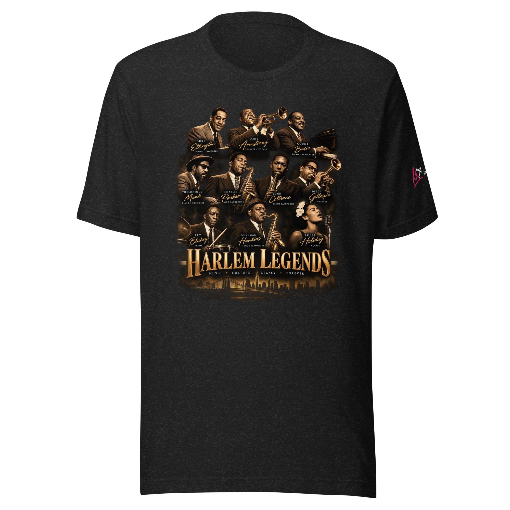 Harlem Legends t-shirt - Black