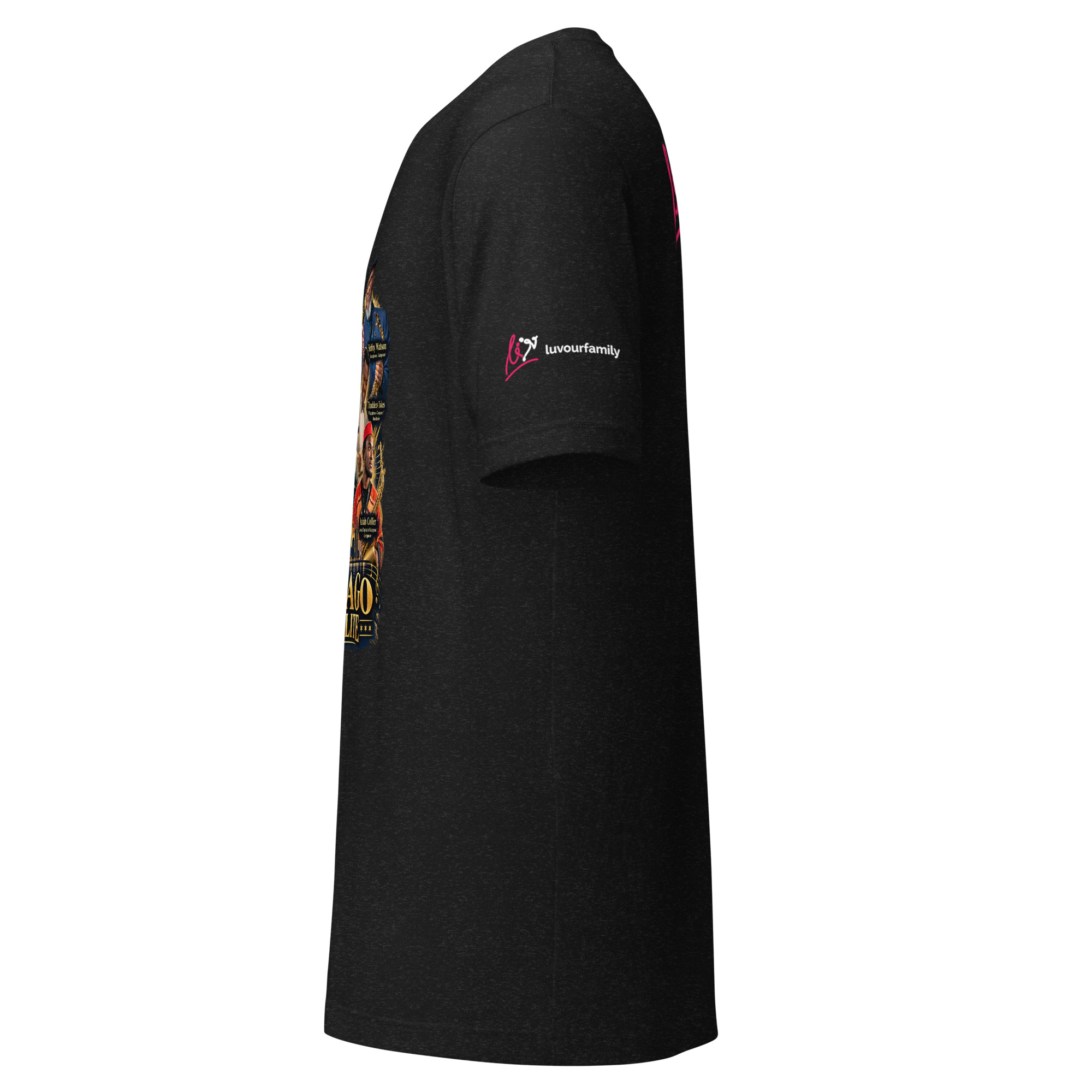 Chicago Jazz Elite t-shirt - Black - Image 2