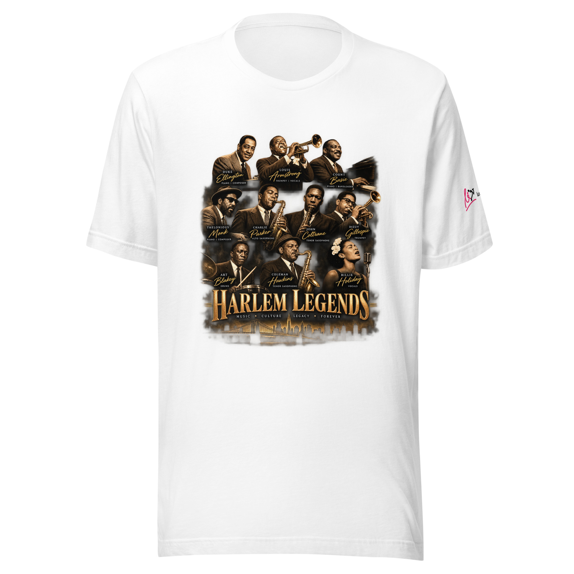 Harlem Legends t-shirt - White