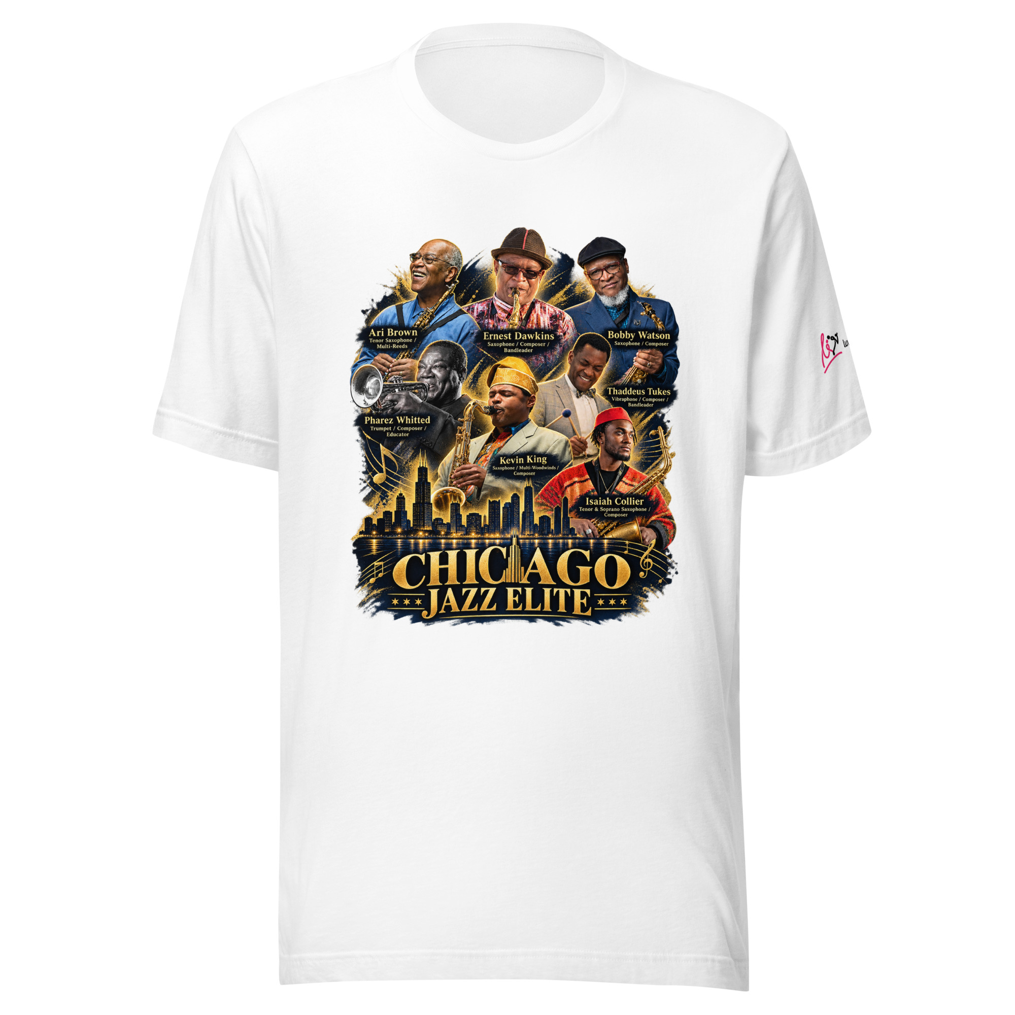 Chicago Jazz Elite t-shirt - White
